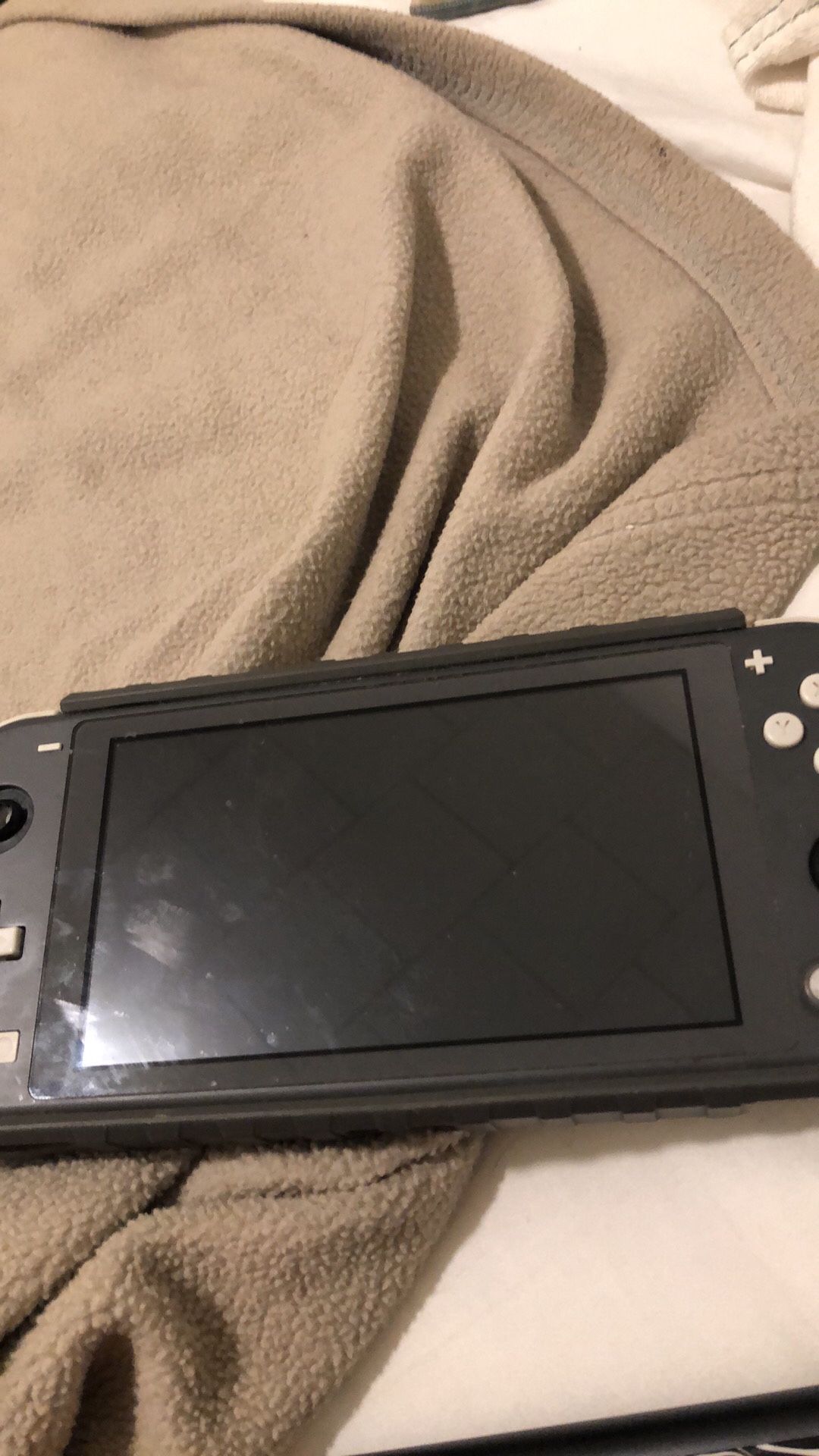 nintendo switch lite just missing left joystick 