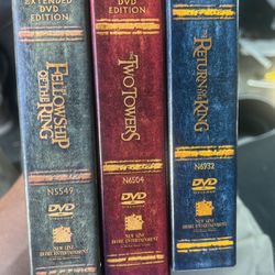  Lord of the Rings Complete Trilogy DVD Collection with