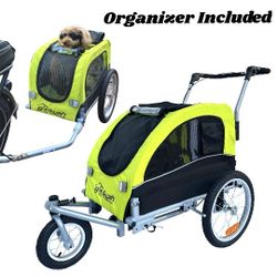 Booyah Medium-sized Dog Stroller/Jogger/Bike Trailer