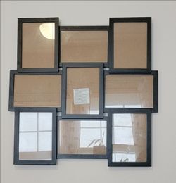 Black Multi-Photo Wall Collage Frame