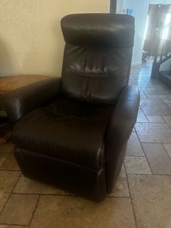 Premium IMG Norway genuine leather power lift recliner