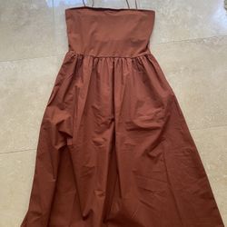 Womens GAP Orange Sundress 