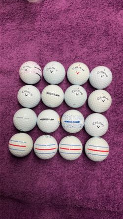 16 Callaway golf balls like new