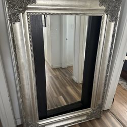 Huge Silver Heavy Frame 
