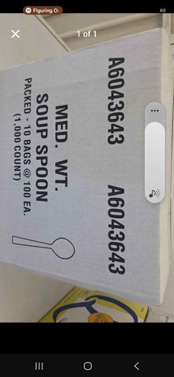 1000 ct plastic spoons
