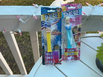 PEZ Candy Dispensers Bundle - Pair (Firefighter Hero & Disney Princess Cinderella)