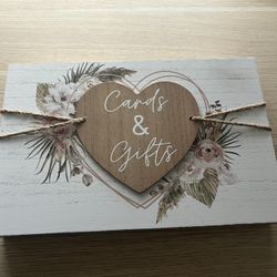 Wedding Bridal Cards And Gifts Sign