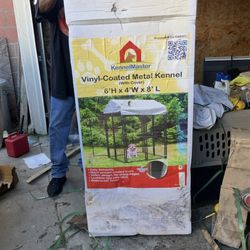 Kennel master vinyl coated Dog kennel 