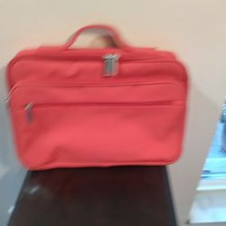 Padded Combo Tablet Bag And Cosmetic Carrier. 