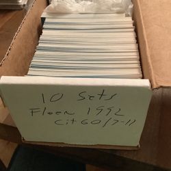10-Sets of 1992 Fleer 7-eleven/Citgo Cards