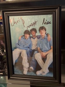 The Sturniolo Triplets Signed Photo with frame