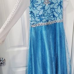 Girls 7/8/10 Elsa Princess Costume Size 140