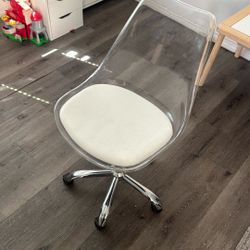 acrilic office chair
