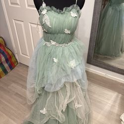 Sage/light Green Fairy Dress