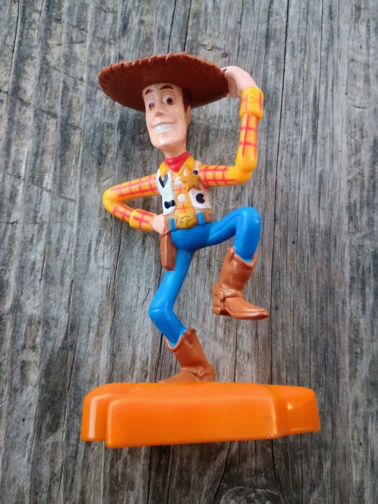 Disney Video Showcase McDonalds Happy Meal Toy 2000 TOY STORY 2 Woody