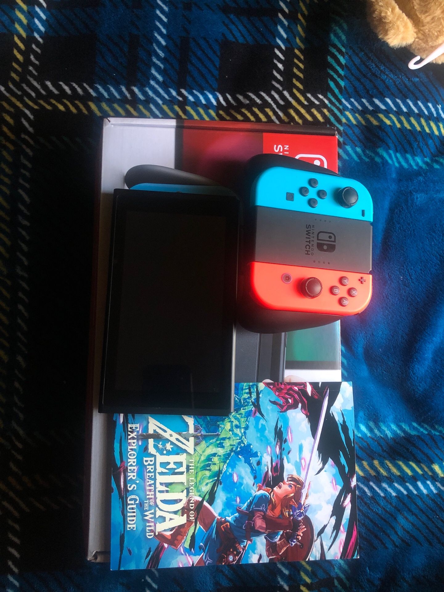 Nintendo Switch bundle with Breath of Wild special edition