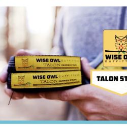 WISE OWL HAMMOCK TREE STRAPS X2