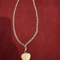 Sterling Necklace with Heart pendant 