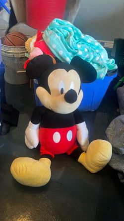 Large Mickey Mouse plush