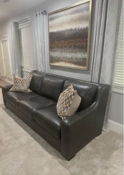 Bernhardt Leather Sofa 93 inches
