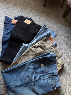 $45 5 pair of men’s 36/34 Pants