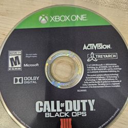 Xbox One Call Of Duty Black Ops 4 Disc Only