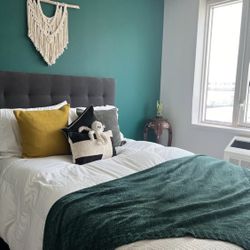 West Elm Full Bed Frame & Mattress set - (SATURDAY DELIVERY) 11/29