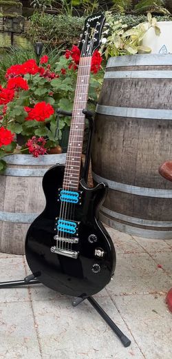 🎸 Epiphone Les Paul Special II Black | Upgraded Blue Humbuckers | $155 OBO