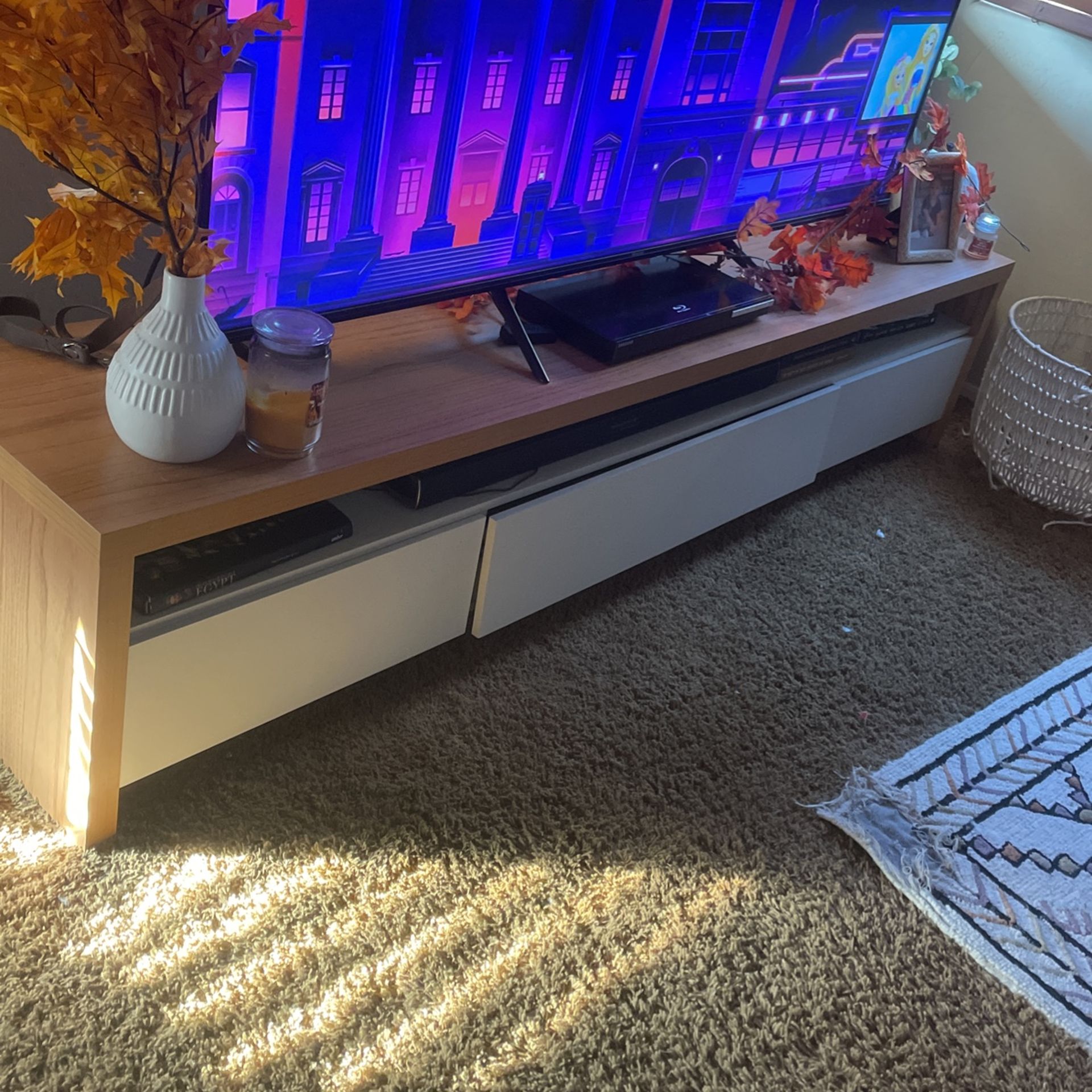 Tv Stand. One In Box And One To Be Fixed