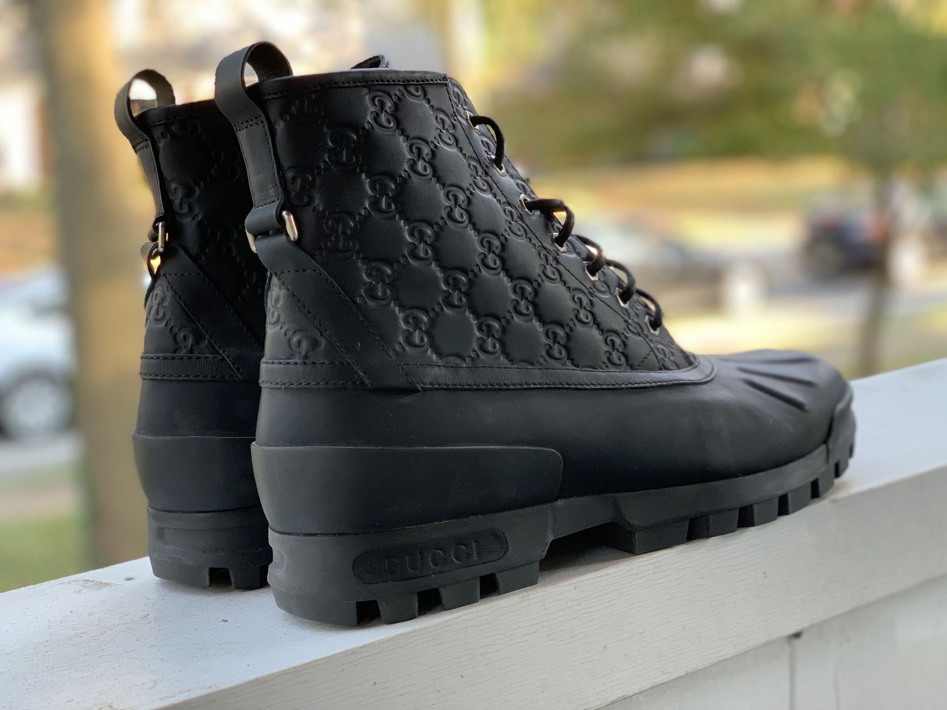 Gucci duck boots new arrivals