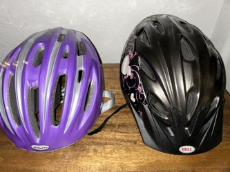 Youth & 1 Adult Helmets 