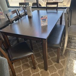 Comedor Para 6 Personas De Madera 