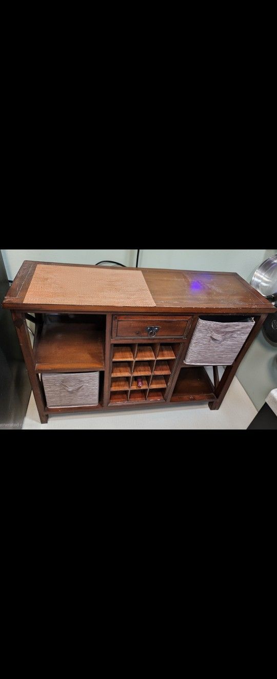 Shelf/Wine Rack (all wood and heavy)