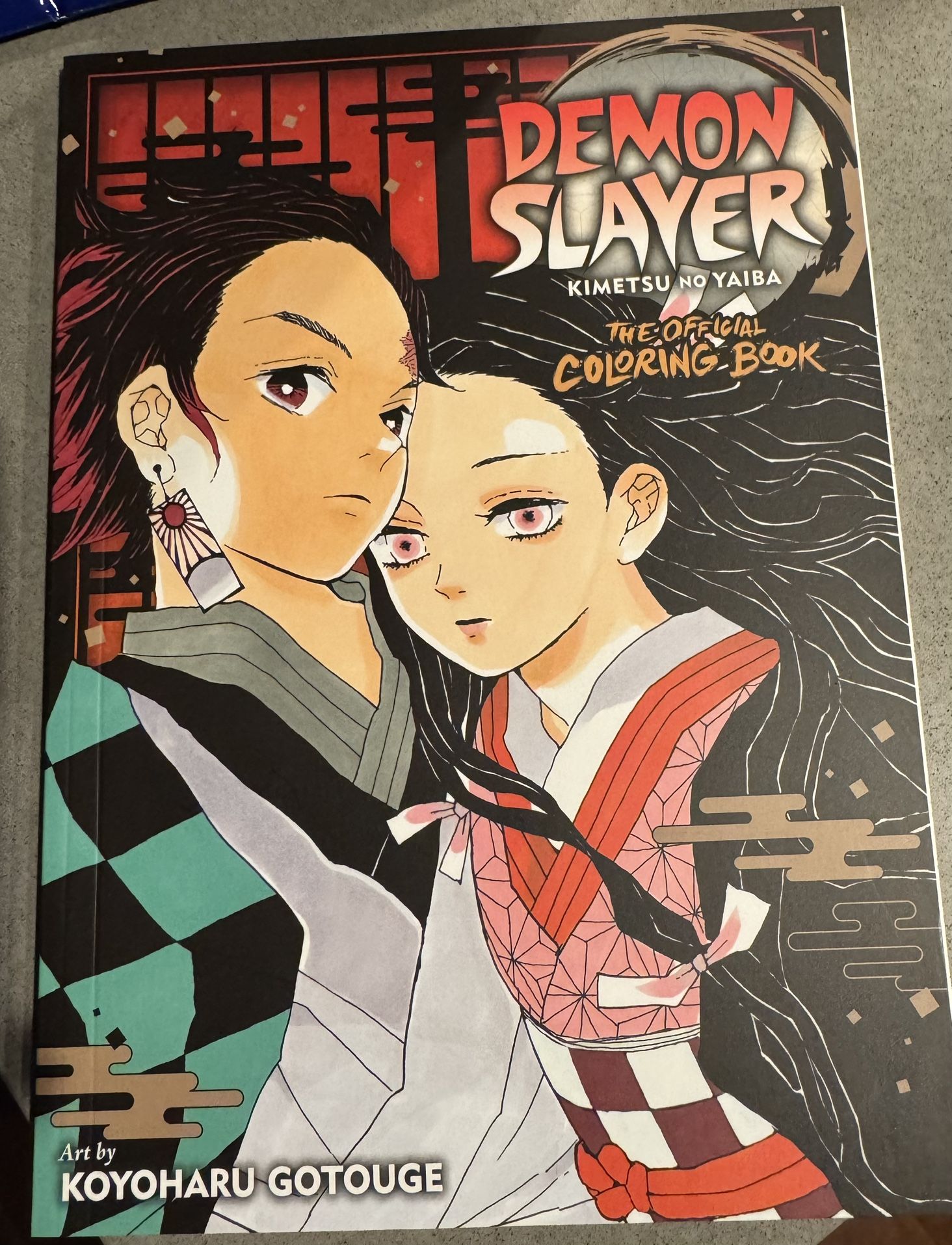 Demon Slayer Coloring Book