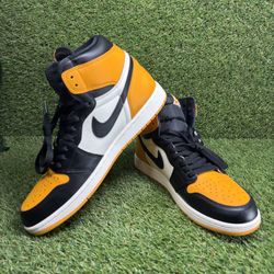 Air Jordan 1 Retro High OG 'Yellow Toe' Size 13 555088-711