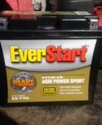 Everstart es-t16l agm power sport never used new new new