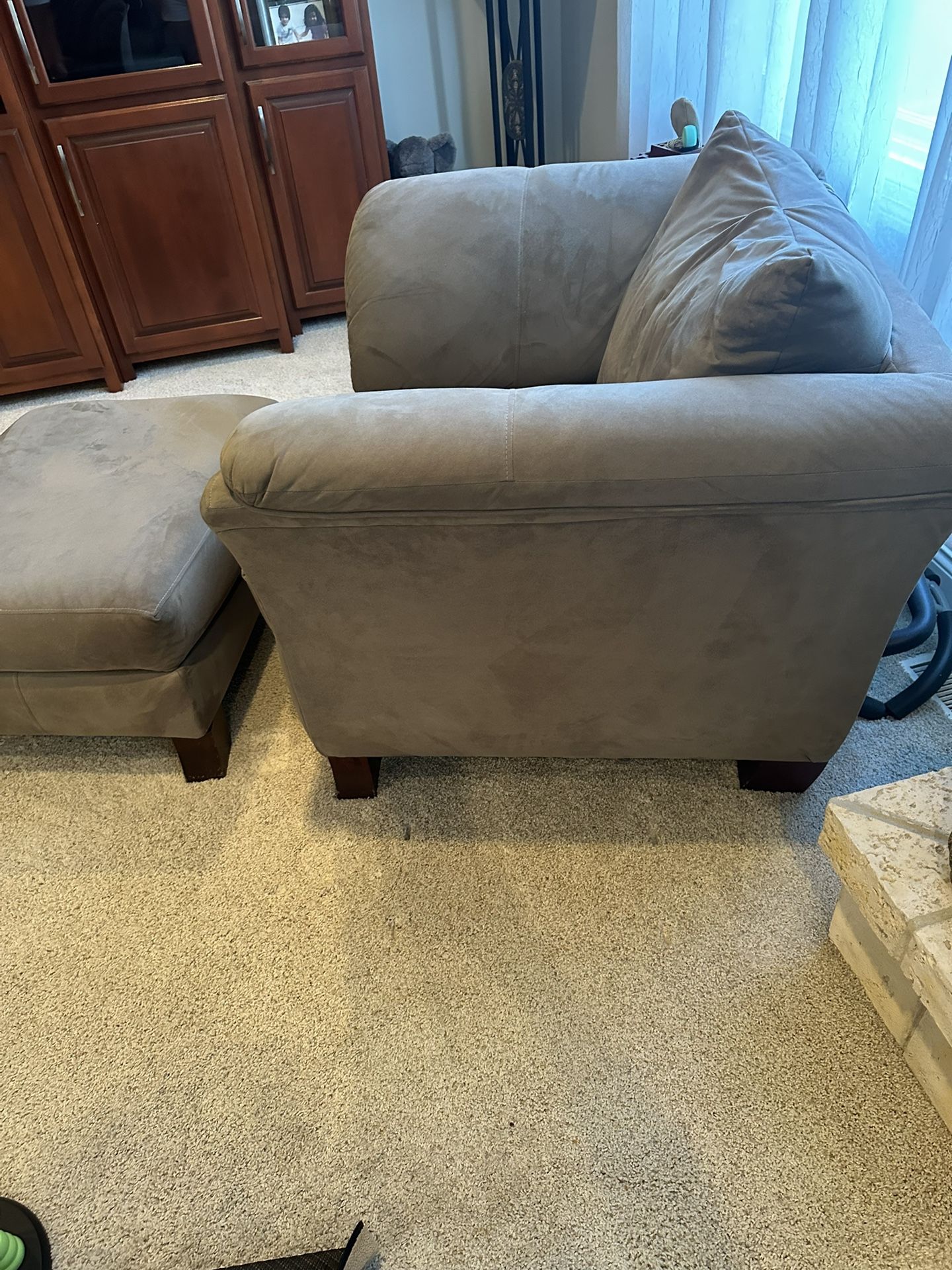 Couches, Chair & Coffee Table