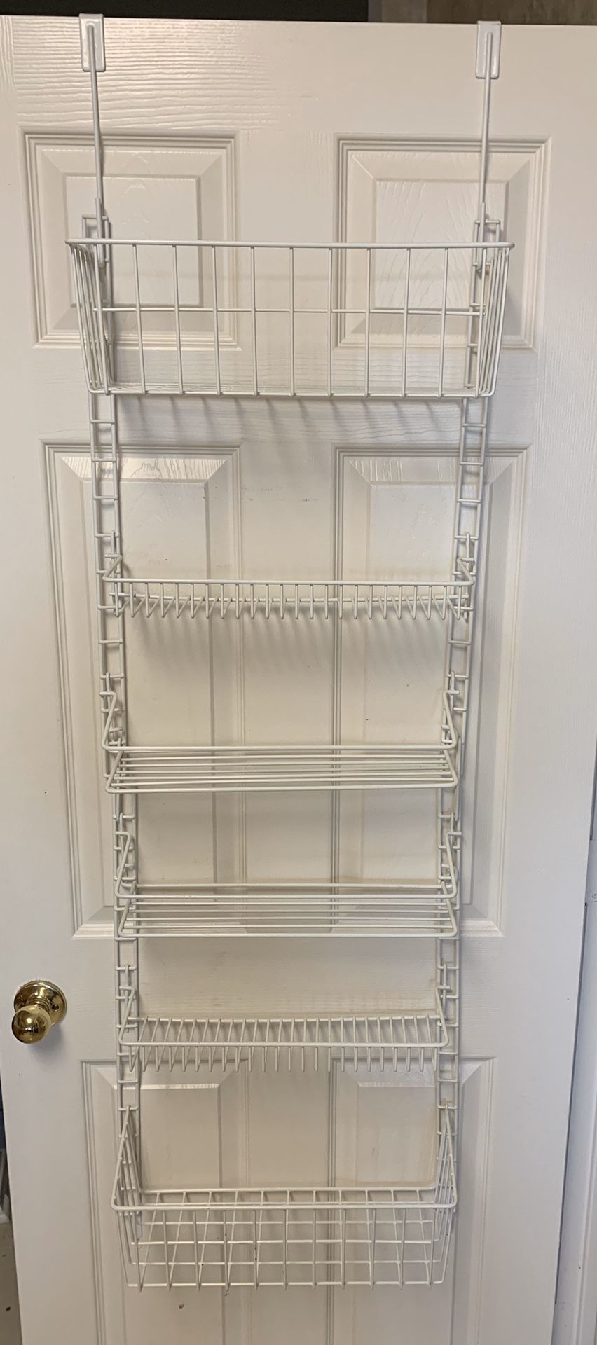 Kitchen Pantry Door Storage Rack