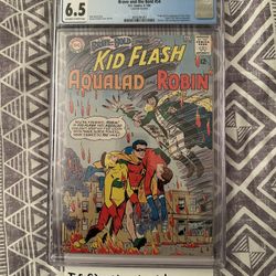 Brave and the Bold 54 Cgc 6.5 First Teen Titans 1964 Robin Kid Flash Aqualad
