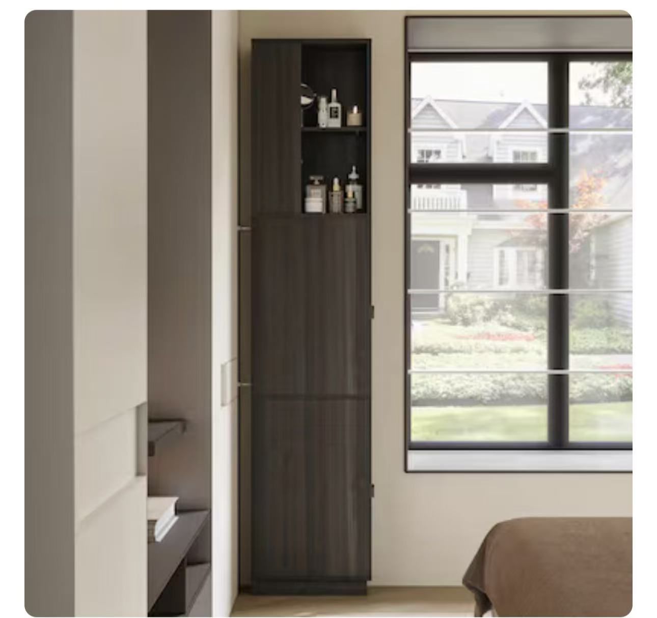 FUFU&GAGA Gray Jewelry Armoire(KF520021US-01ZY-001)