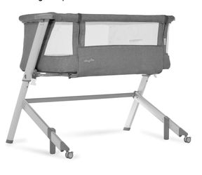 Dream On Me Skylar Bassinet & Bedside Sleeper, Adjustable Height, Grey
Breathable Mesh Sides, Plush Mattress Pad, Wheels with Safety Locks, Compact Fo