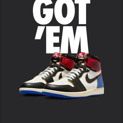 Air Jordan 1 Retro High OG x Union x Fragment