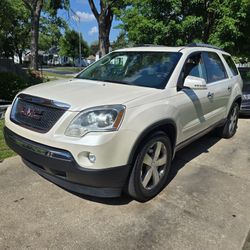 2012 GMC ACADIA SLT AWD ..... CLEAN ... RUNS GREAT .. LOADED - $4,900