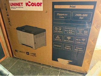T-shirt printer with ink..
