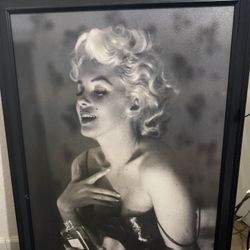 Marilyn Monroe Black & White Picture Frame