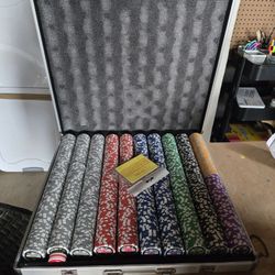 1000 Poker / Casino Chip Set