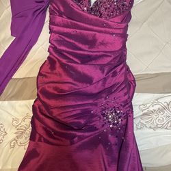 Prom Dress (purple)