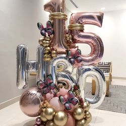 Balloons Bouquet - Happy Birthday 