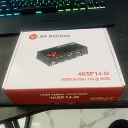 AV Access HDMI Splitter 1x4 @ 4K2K