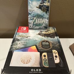 Special Edition TOTK Switch With Game 